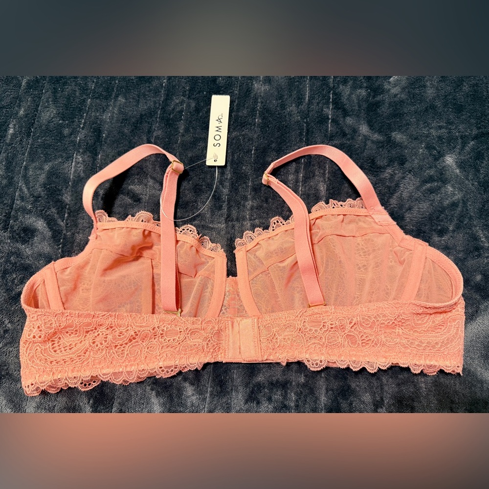 Soma Coral Lace‎ Bra - Picture 5 of 6
